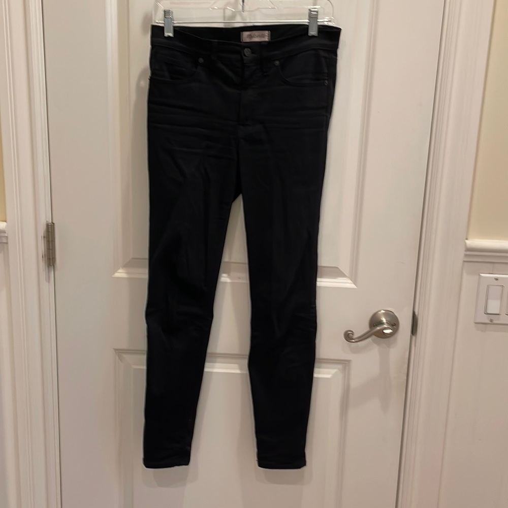Madewell sateen skinny jeans, size 27